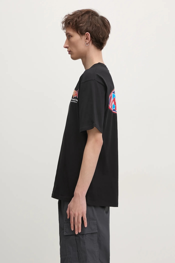 Manastash cotton t-shirt Citee Paint Logo — photo 2