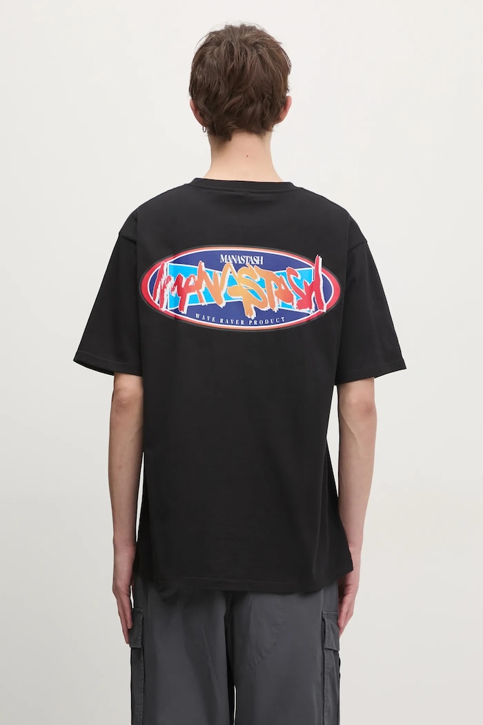 Manastash cotton t-shirt Citee Paint Logo — photo 3
