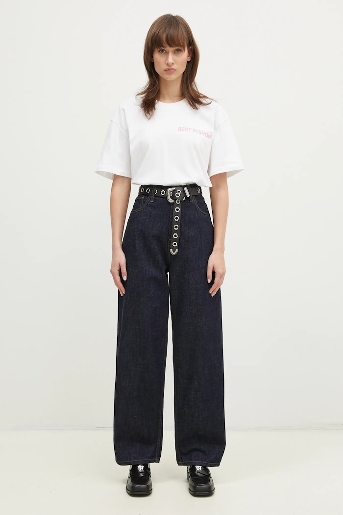 JW Anderson cotton t-shirt Best In Show Back Print T-Shirt — photo 10