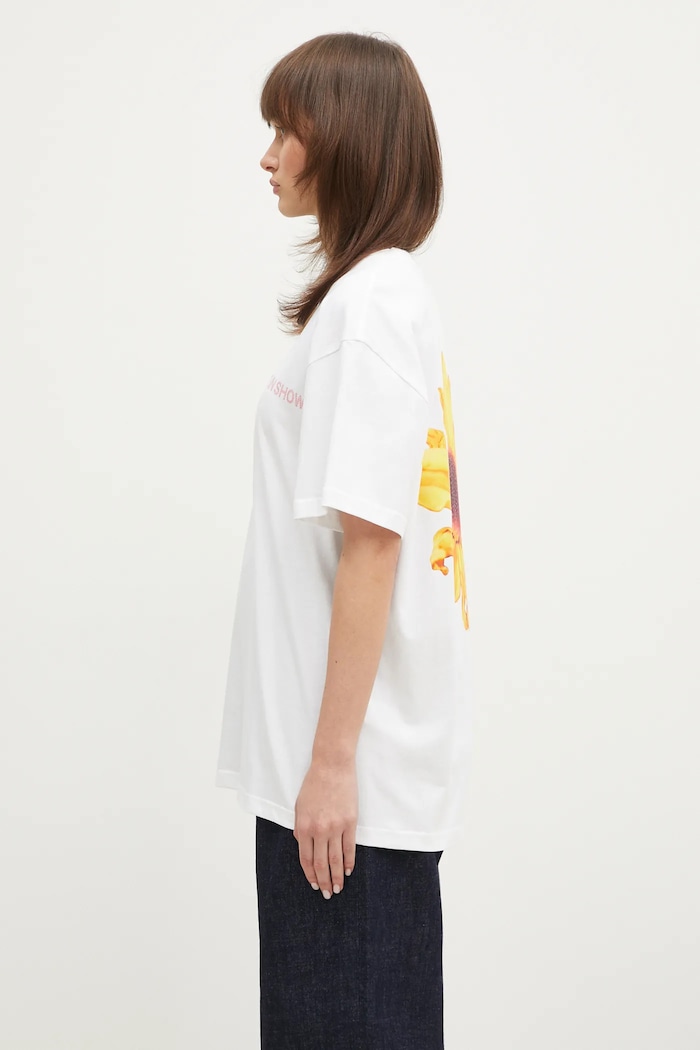 JW Anderson cotton t-shirt Best In Show Back Print T-Shirt — photo 4