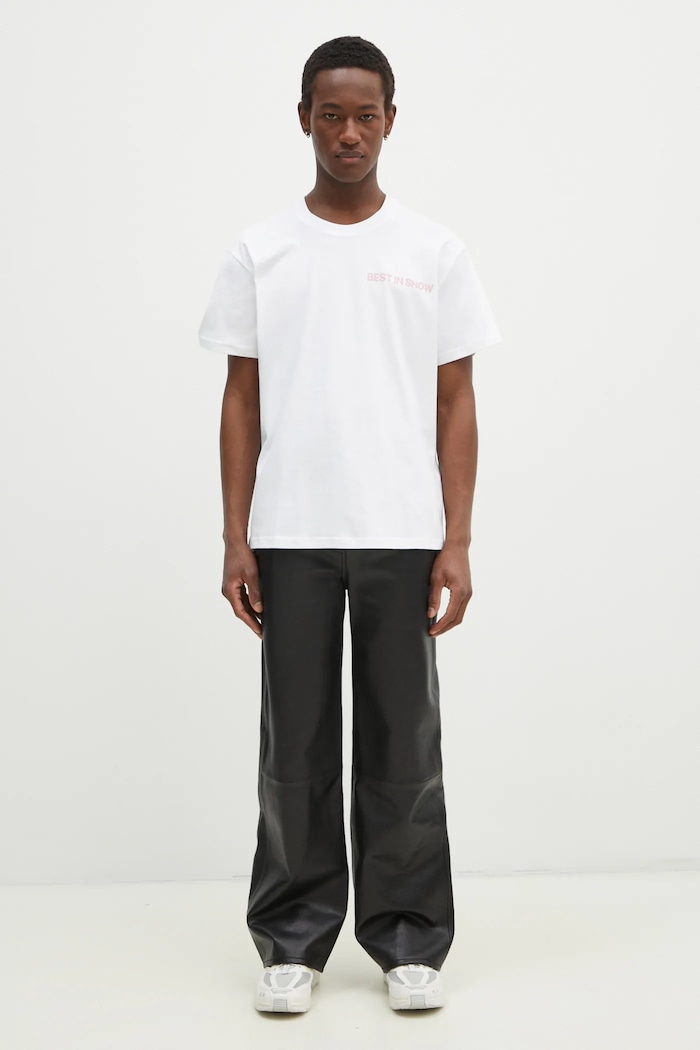 JW Anderson cotton t-shirt Best In Show Back Print T-Shirt — photo 9