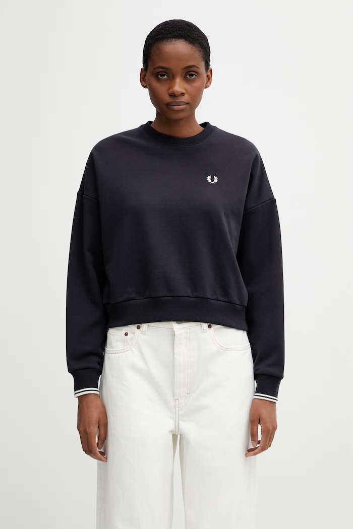 Fred Perry sweatshirt cotton women's