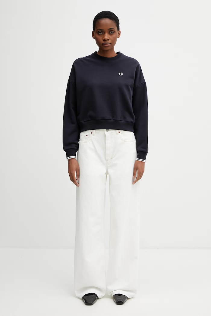 Fred Perry sweatshirt cotton women's — photo 5