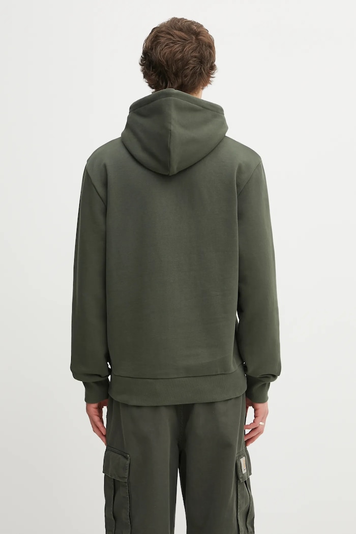 Carhartt WIP cotton sweatshirt Hooded Script Embroidery Sweat — photo 3