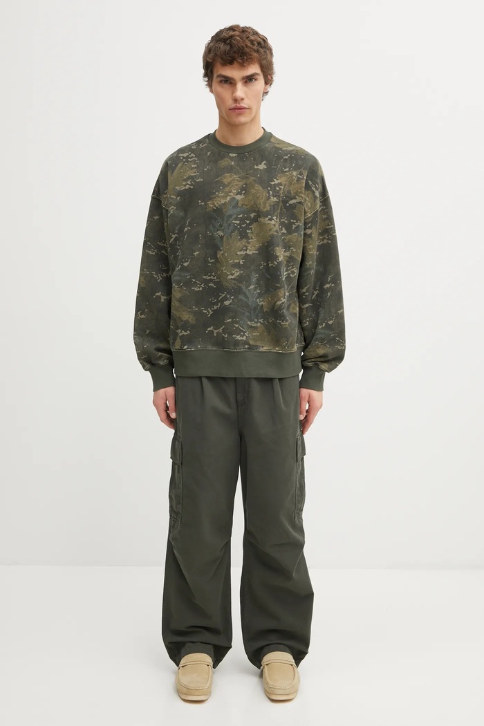 Carhartt WIP cotton sweatshirt Benton Sweat — photo 5