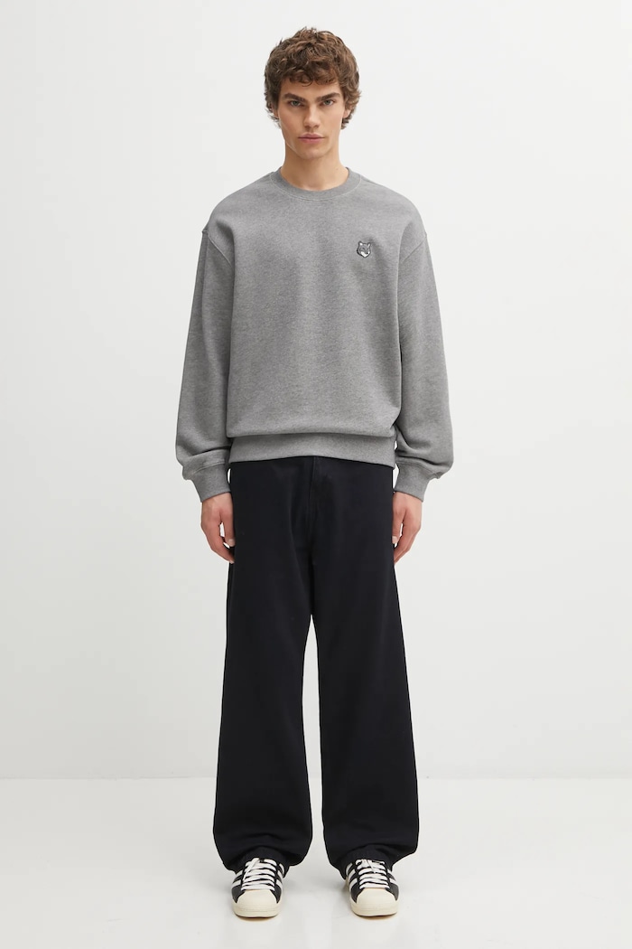 Maison Kitsuné cotton sweatshirt Fox Head Comfort — photo 5