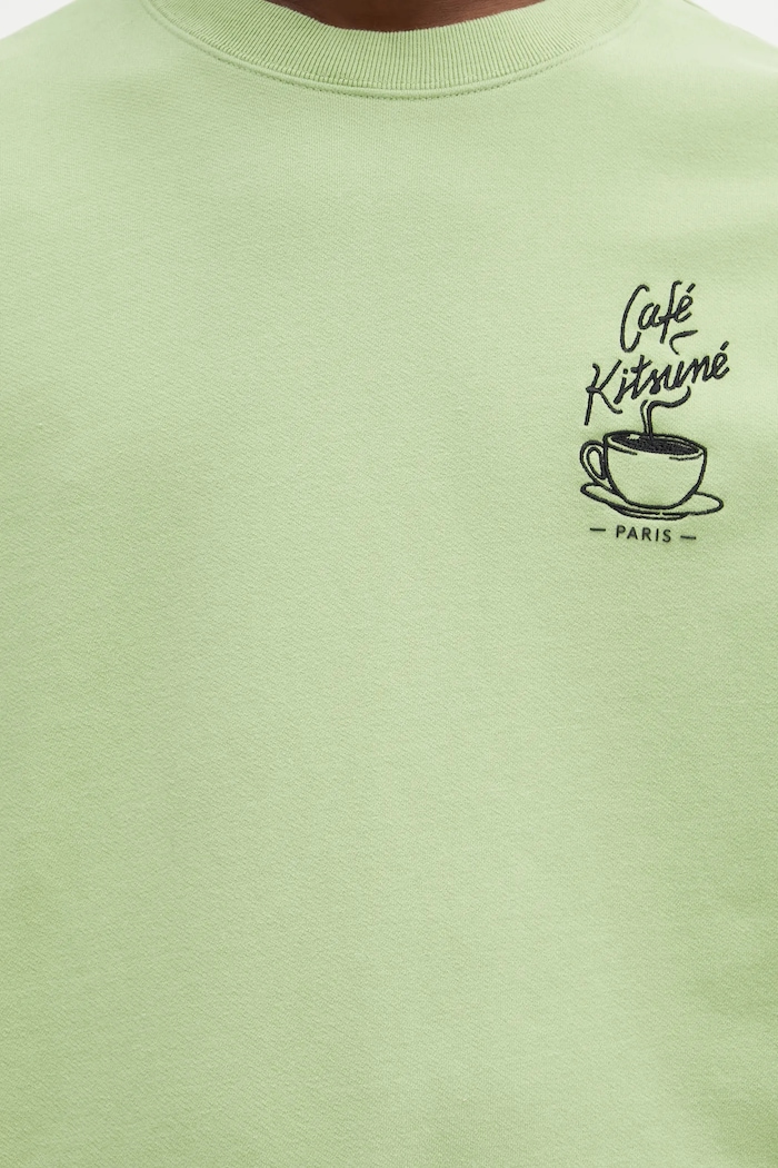 Café Kitsuné cotton sweatshirt Coffee Cup Relaxed — photo 4