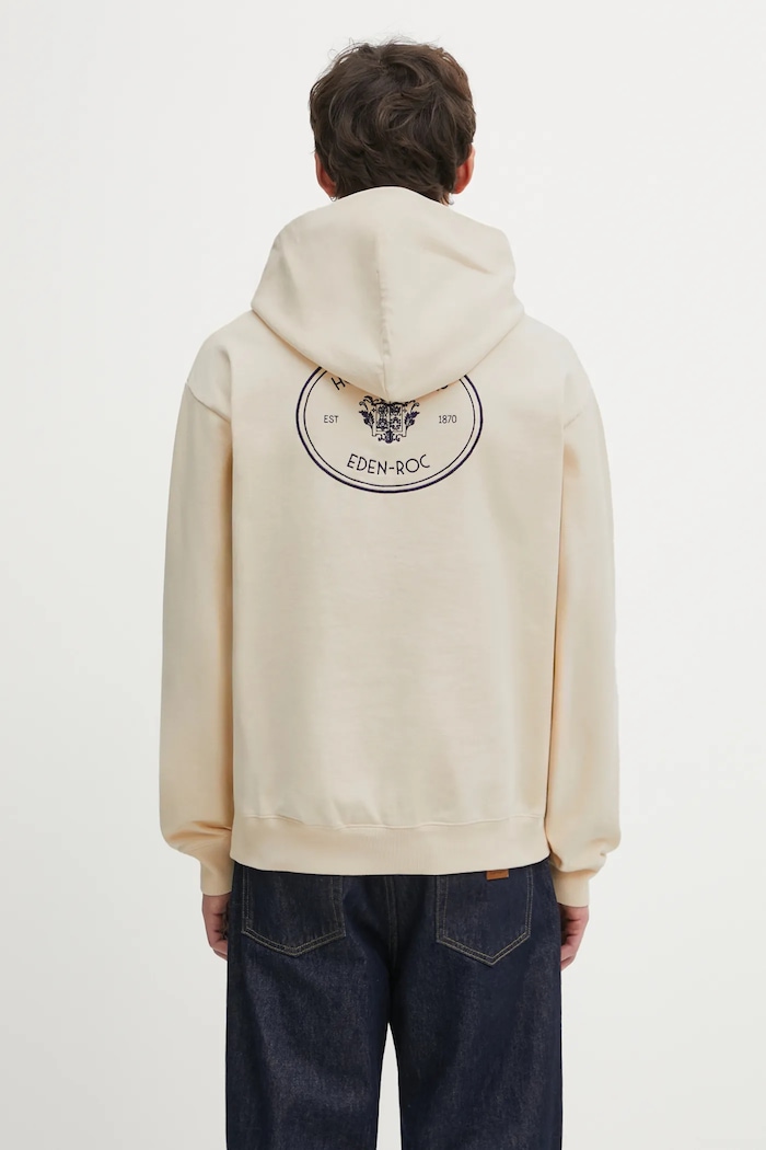 Sporty & Rich cotton sweatshirt Eden Crest Embroidered — photo 5