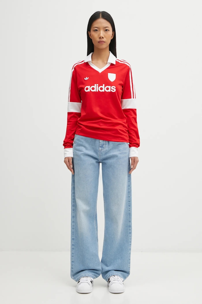 adidas Originals longsleeve shirt Footie Collar T — photo 4