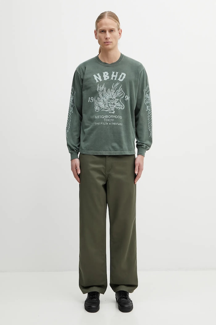 NEIGHBORHOOD cotton longsleeve top NH . TEE LS-14 — photo 5
