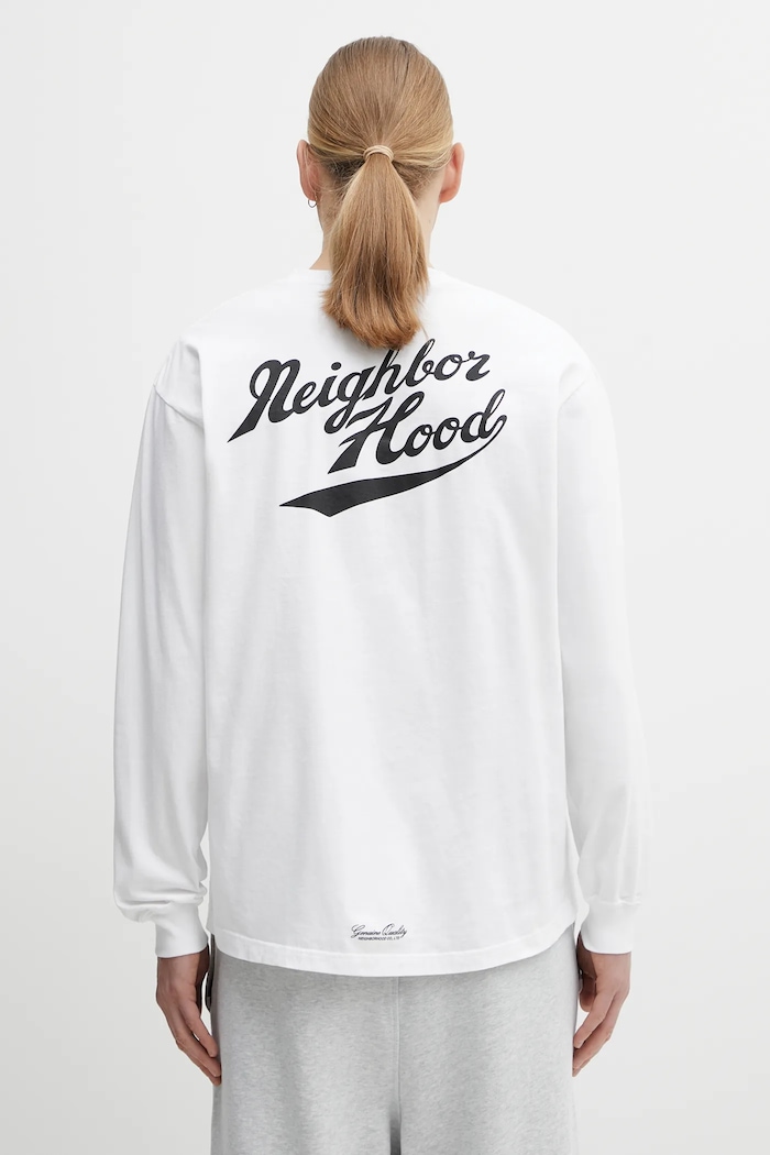 NEIGHBORHOOD cotton longsleeve top NH . TEE LS-2