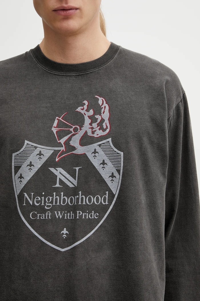 NEIGHBORHOOD cotton longsleeve top NH . TEE LS-16 — photo 4