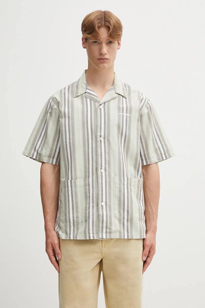Carhartt WIP linen blend shirt S/S Folsey