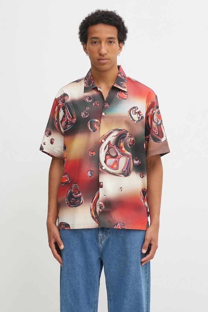 Carhartt WIP shirt S/S Solar Chrome