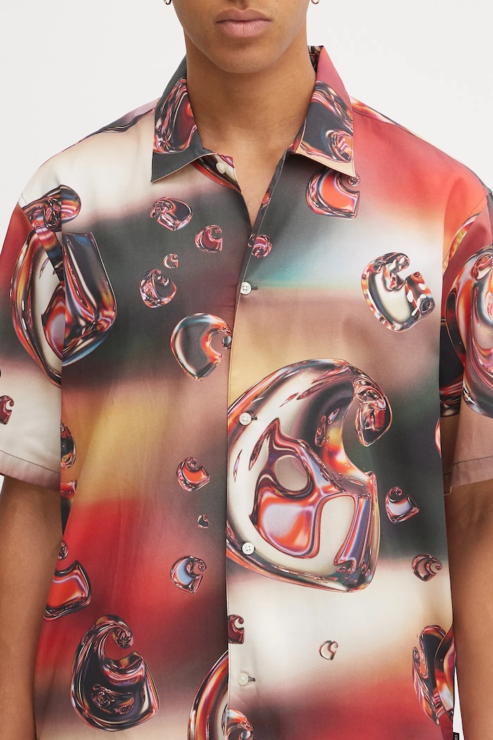 Carhartt WIP shirt S/S Solar Chrome — photo 4