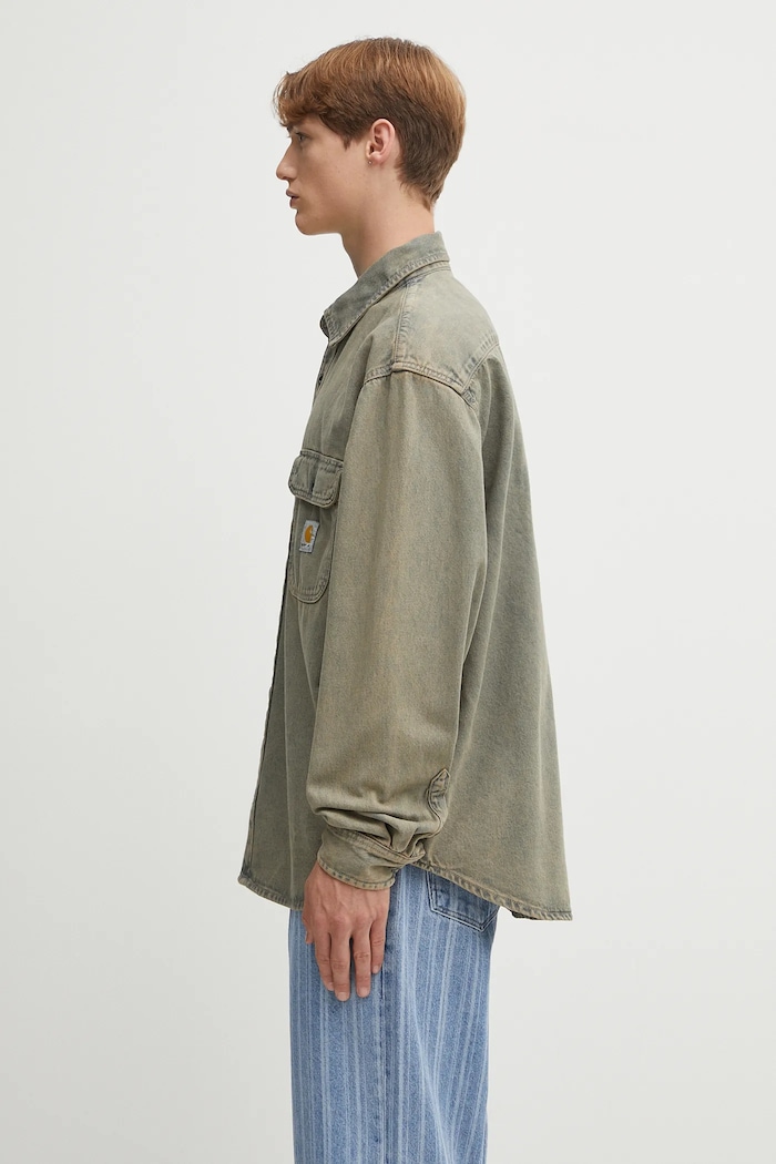 Carhartt WIP denim shirt Tigan — photo 2