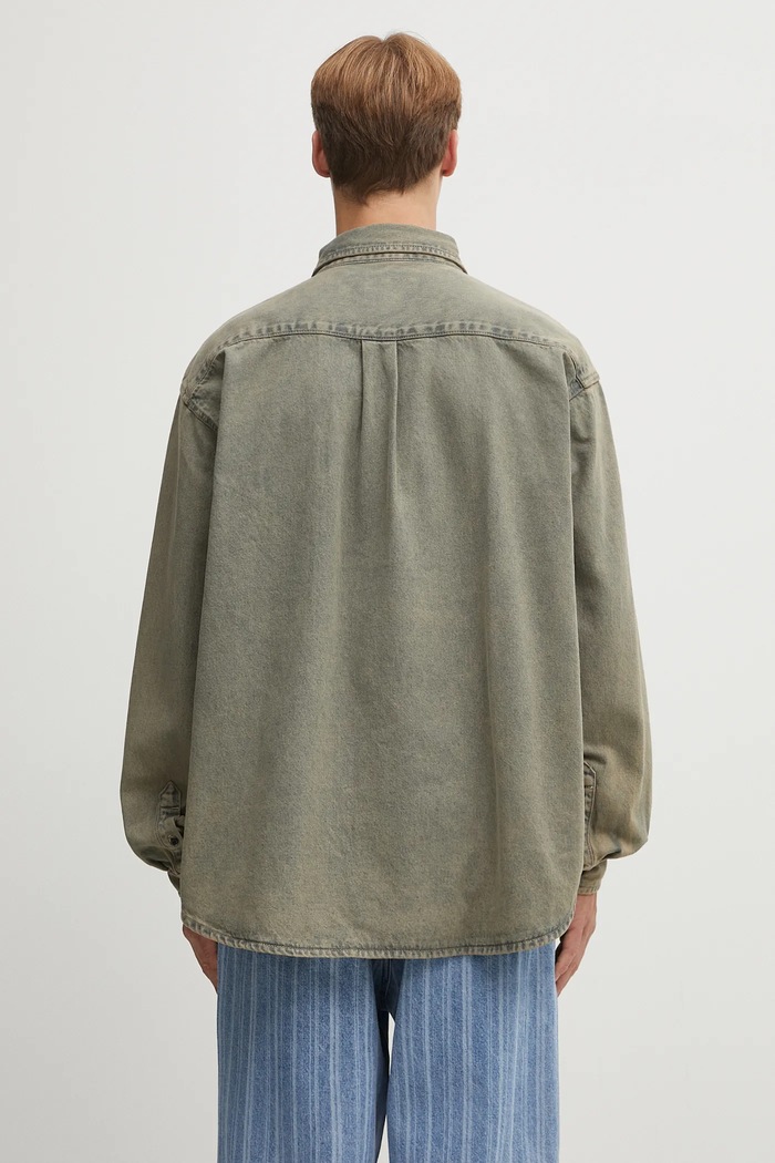 Carhartt WIP denim shirt Tigan — photo 3