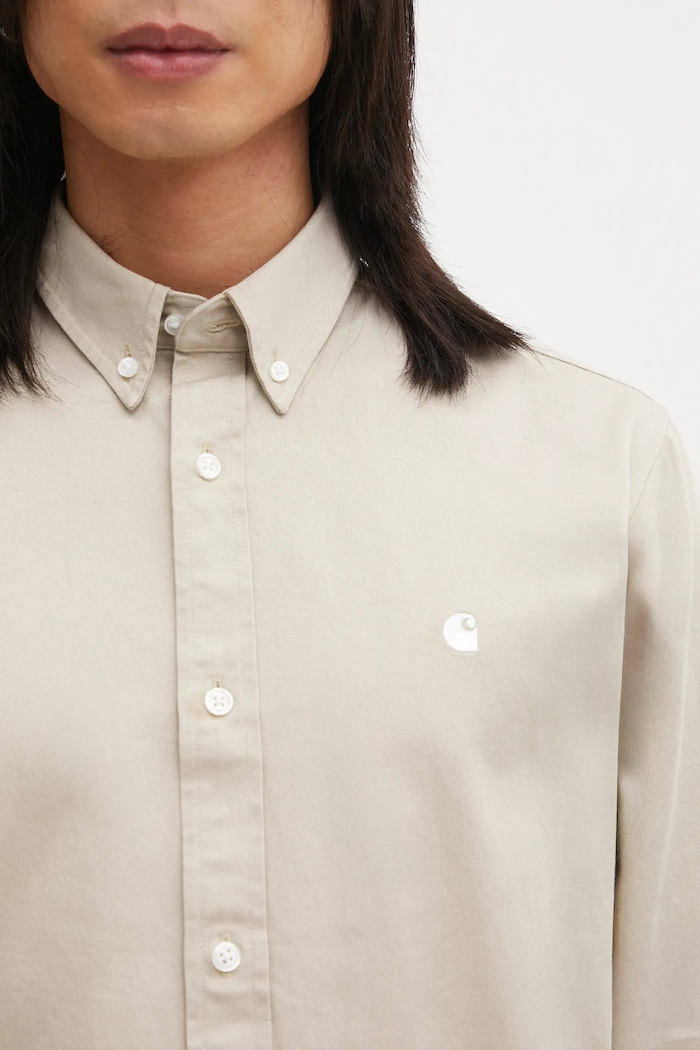 Carhartt WIP cotton shirt L/S Madison Shirt — photo 4