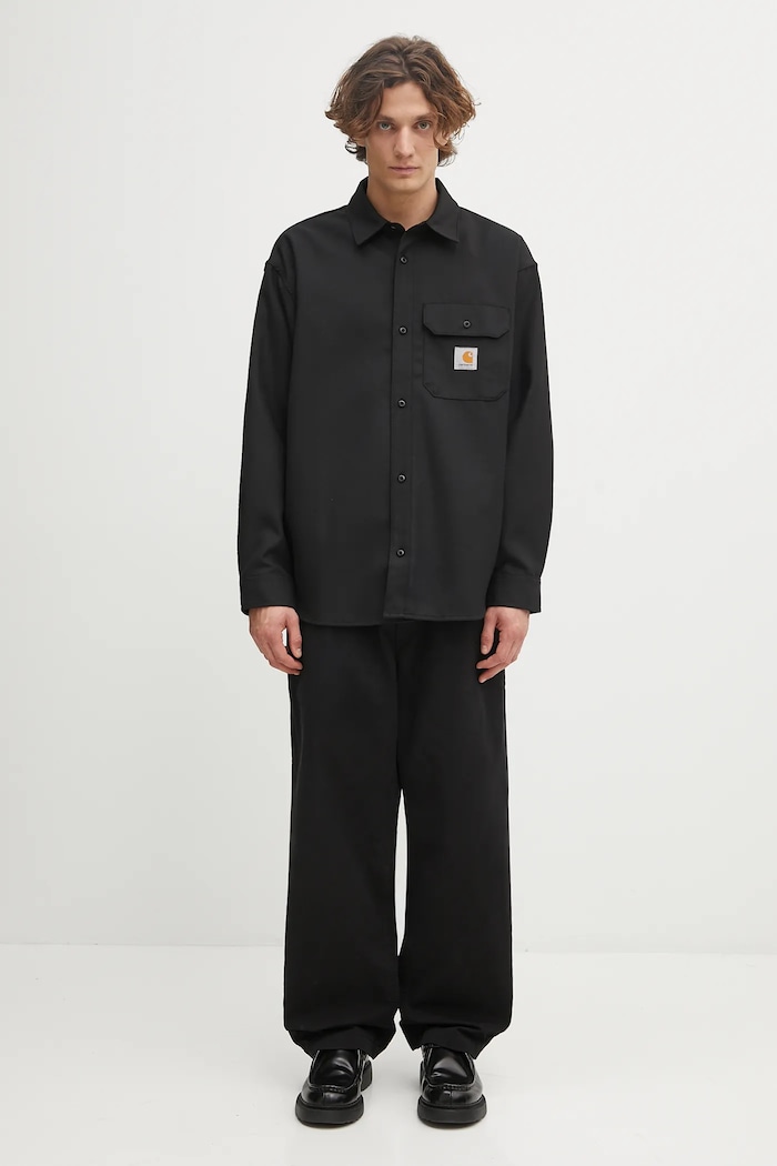 Carhartt WIP shirt with wool blend L/S Ray Shirt — photo 5