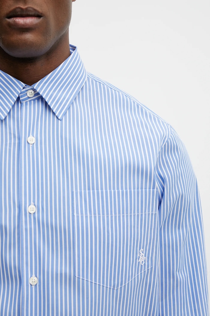 Sporty & Rich cotton shirt SRC Oversized — photo 4