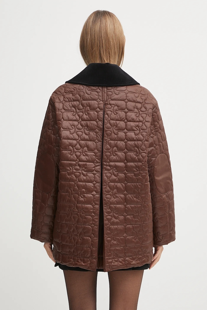 GANNI jacket Shiny Quilt Midi — photo 3