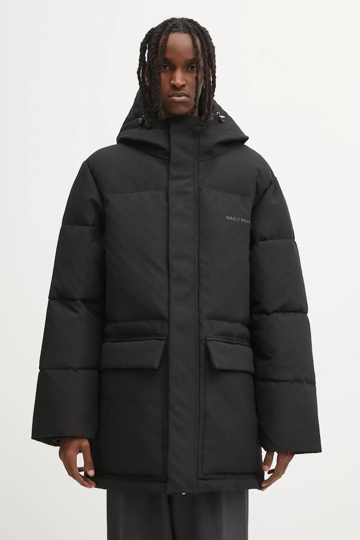 Daily Paper jacket Oba Monogram Puffer