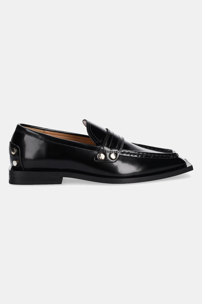 GANNI loafers Studs Square Toe Loafer Box — photo 2