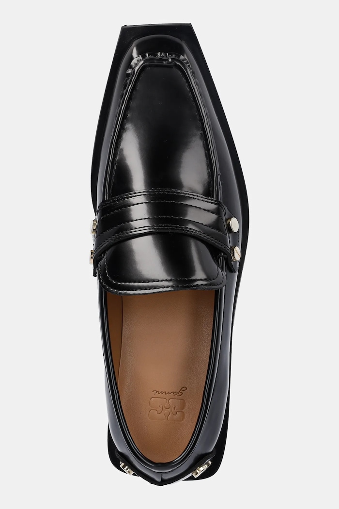 GANNI loafers Studs Square Toe Loafer Box — photo 4