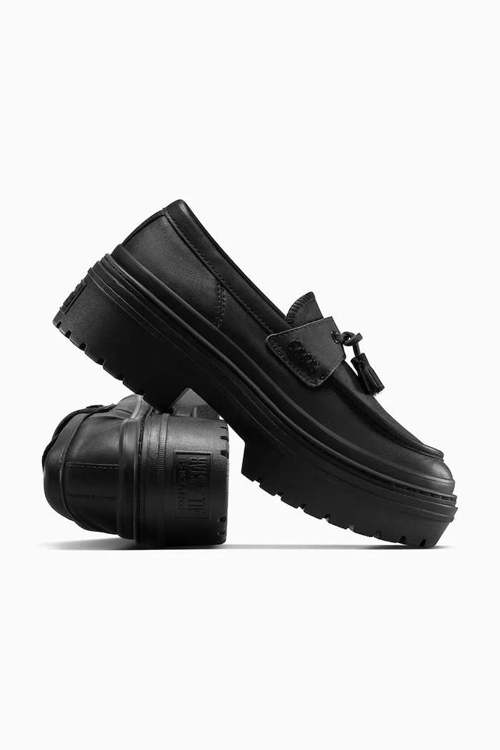 Converse leather loafers CHUCK TAYLOR ALL STAR LUGGED HEEL LOAFER — photo 4