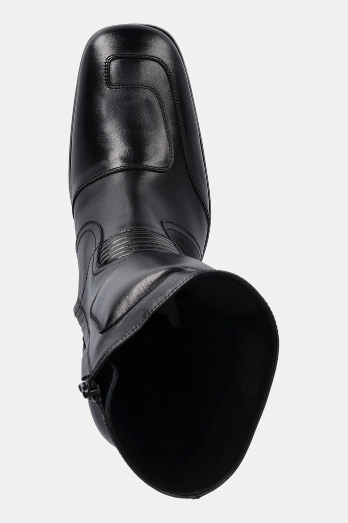MM6 Maison Margiela leather ankle boots — photo 4