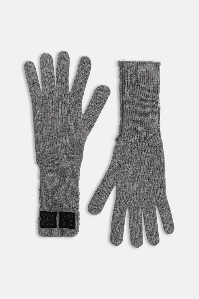 MM6 Maison Margiela gloves with added wool