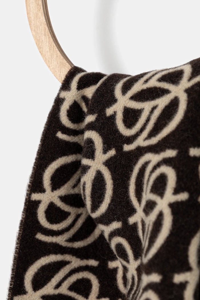 Drôle de Monsieur wool scarf L'Echarpe Monogramme — photo 2
