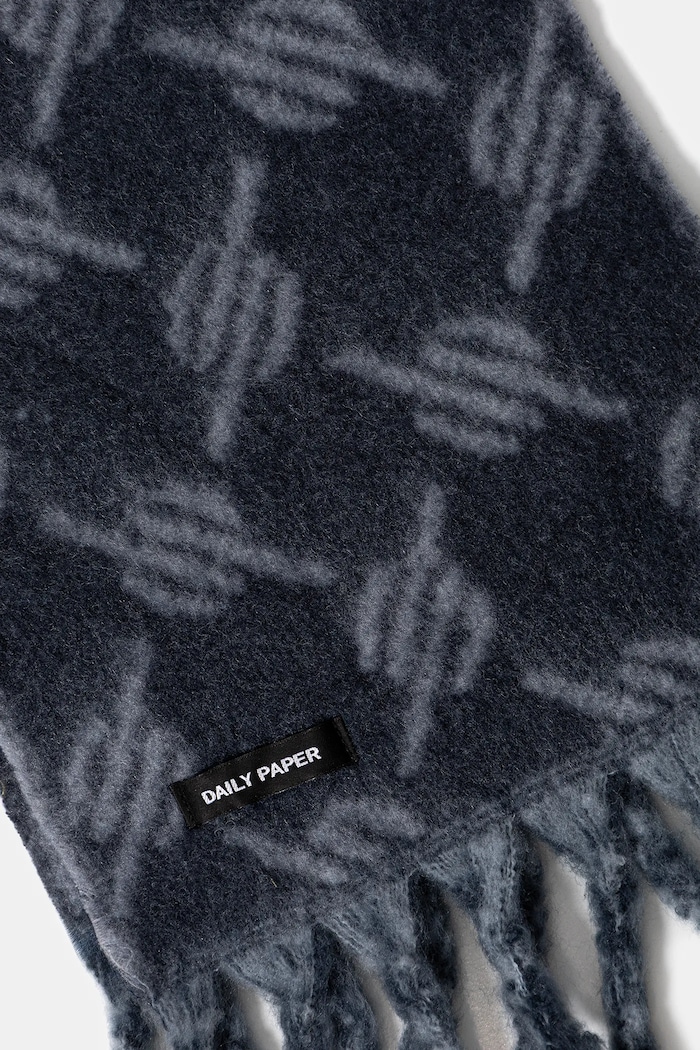 Daily Paper wool blend scarf Riyo Monogram — photo 2