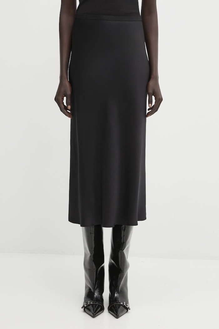 Anine Bing silk skirt bar