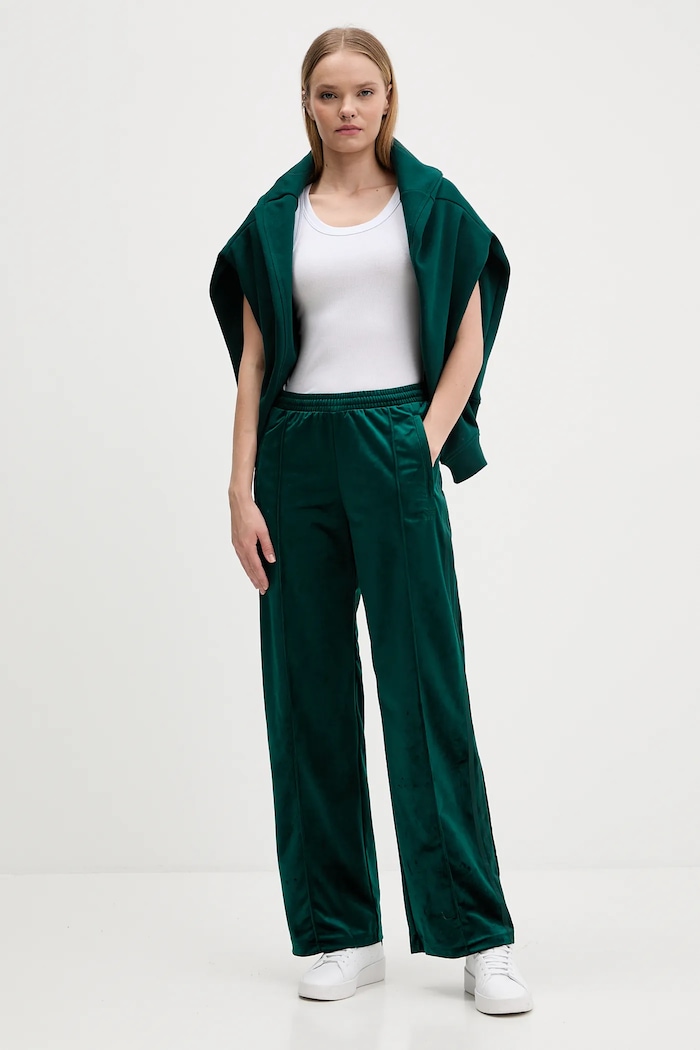 adidas Originals velour sweatpants Velvet Tp — photo 2