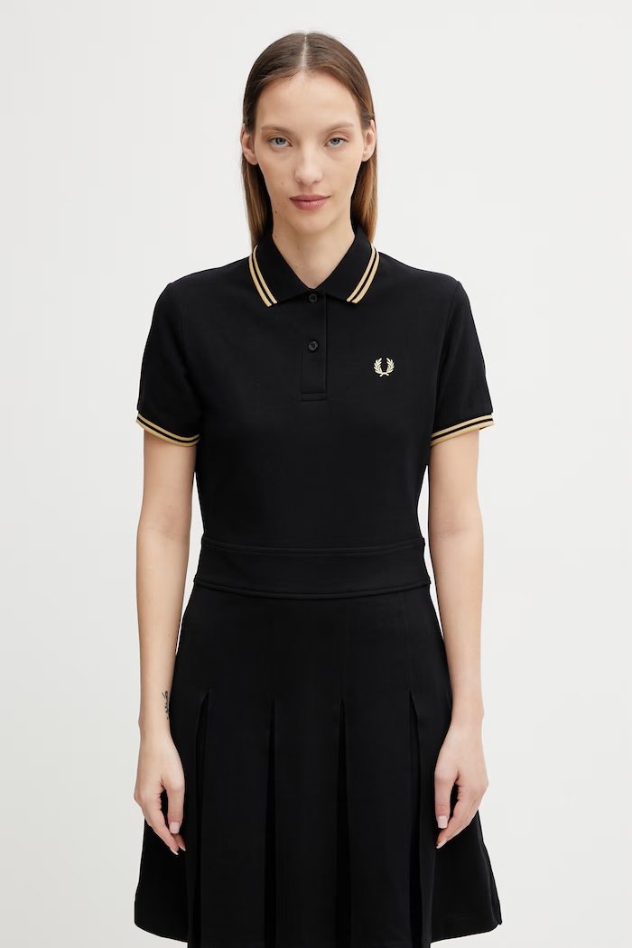 Fred Perry dress plain cotton
