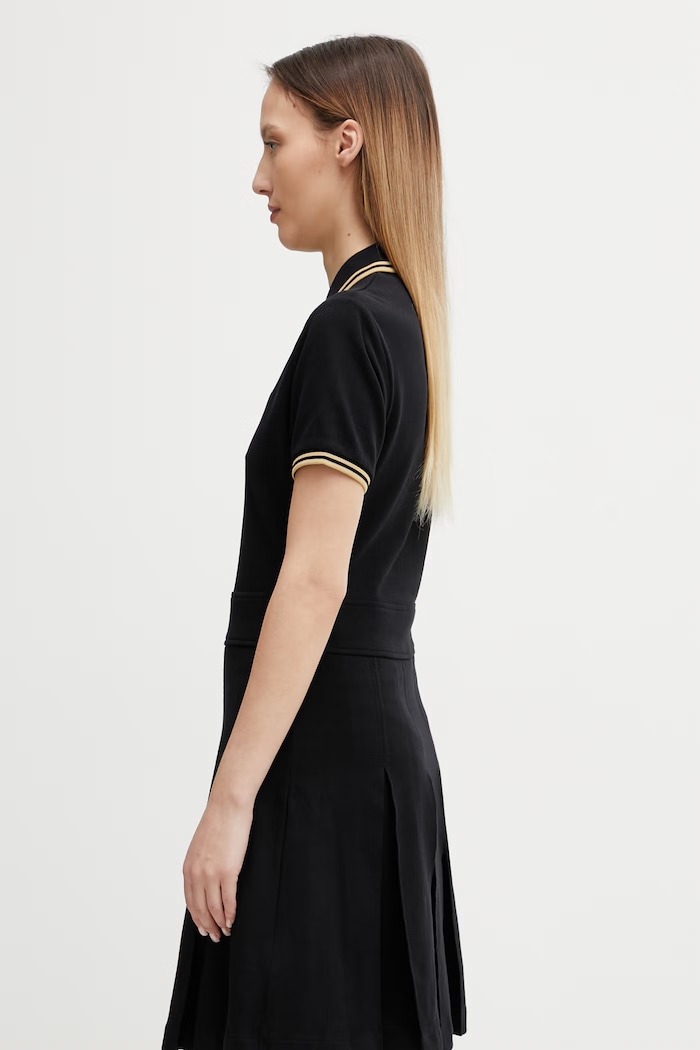 Fred Perry dress plain cotton — photo 2