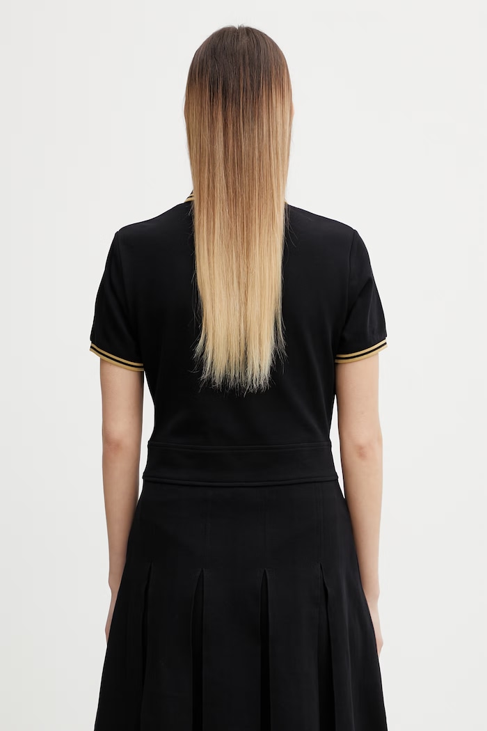 Fred Perry dress plain cotton — photo 3
