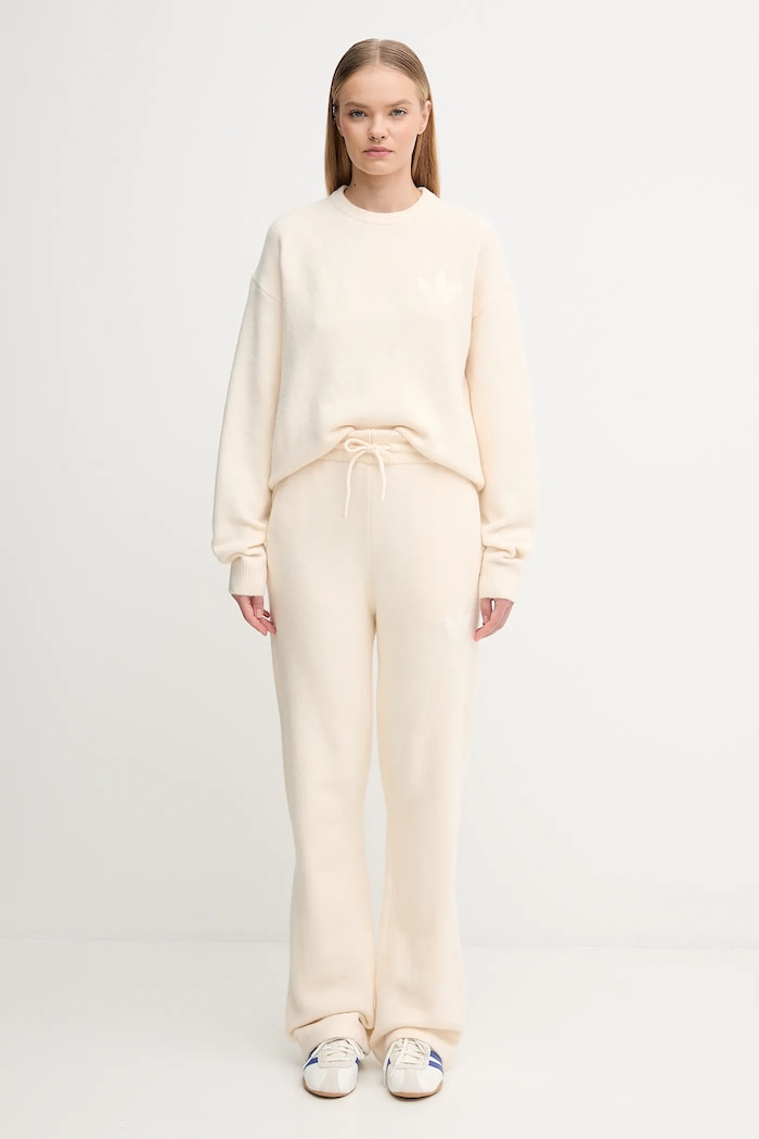 adidas Originals wool blend sweatpants Knitted Pants — photo 5