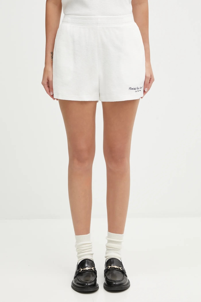 Sporty & Rich cotton shorts Eden Script Terry