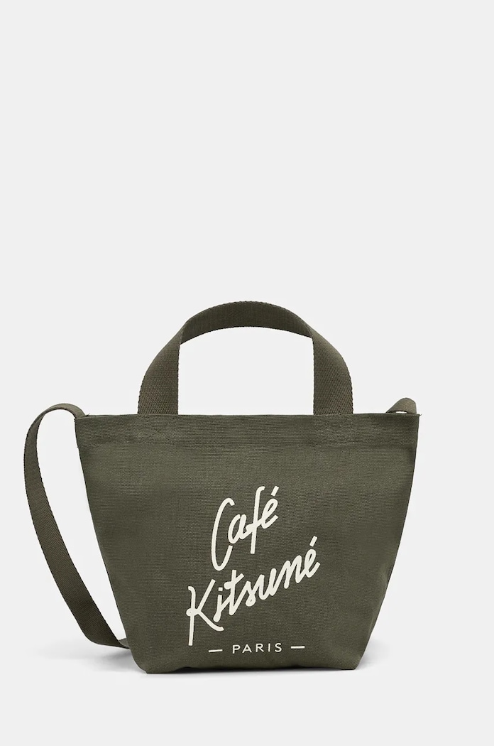 Café Kitsuné cotton handbag Mini Tote