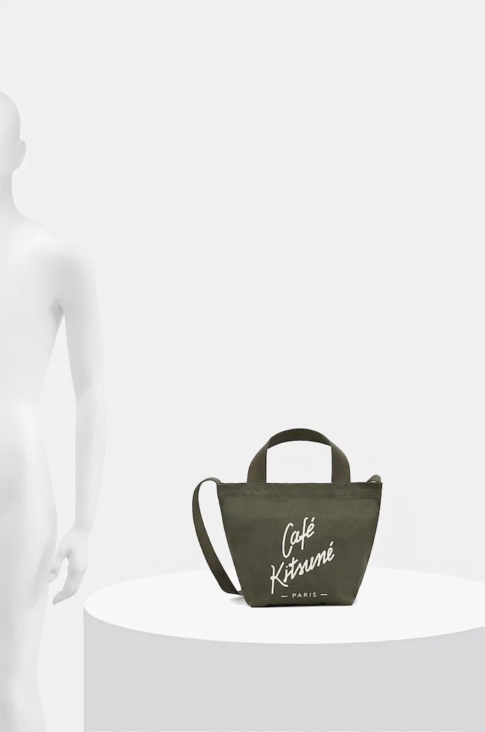 Café Kitsuné cotton handbag Mini Tote — photo 6