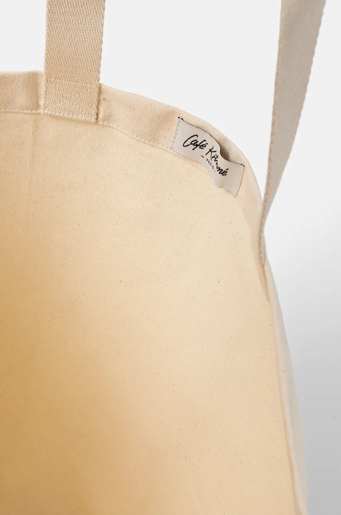 Café Kitsuné cotton bag Cappuccino Tote — photo 5