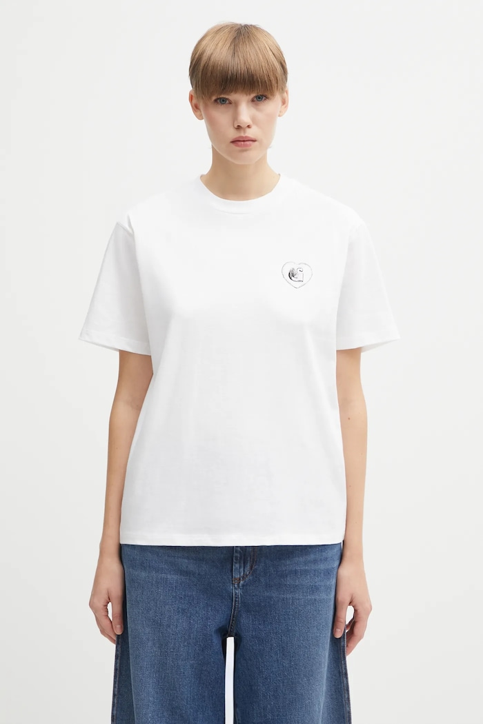 Carhartt WIP cotton t-shirt W' S/S Hearts Of Hartts T-S — photo 3