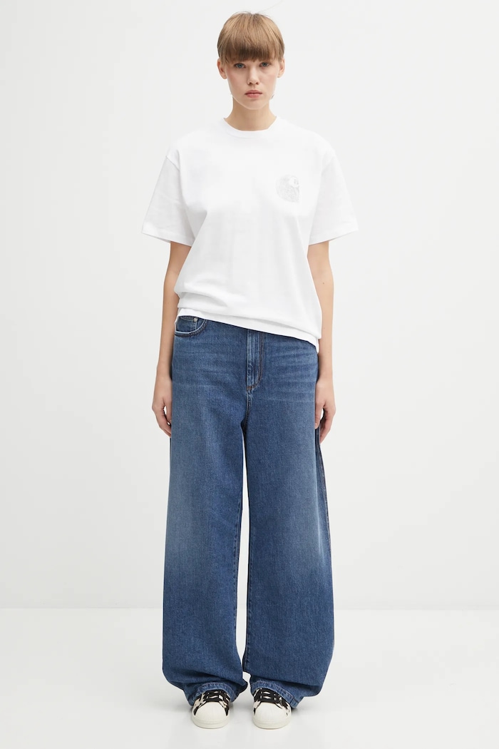 Carhartt WIP cotton t-shirt W' S/S Okniceok T-Shirt — photo 5