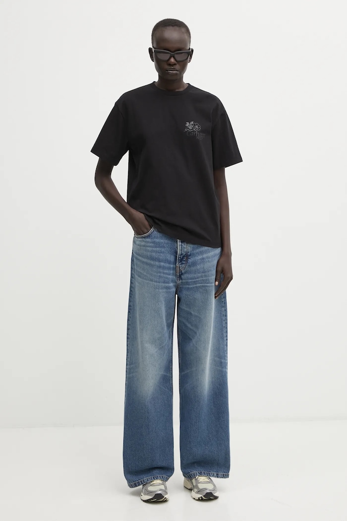 Carhartt WIP cotton t-shirt W' S/S Flourish T-Shirt — photo 5
