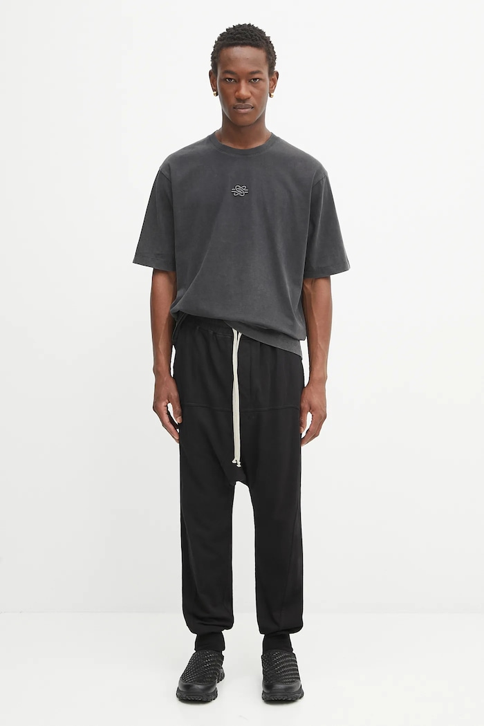 Filling Pieces cotton t-shirt Boxy Embroidered — photo 5
