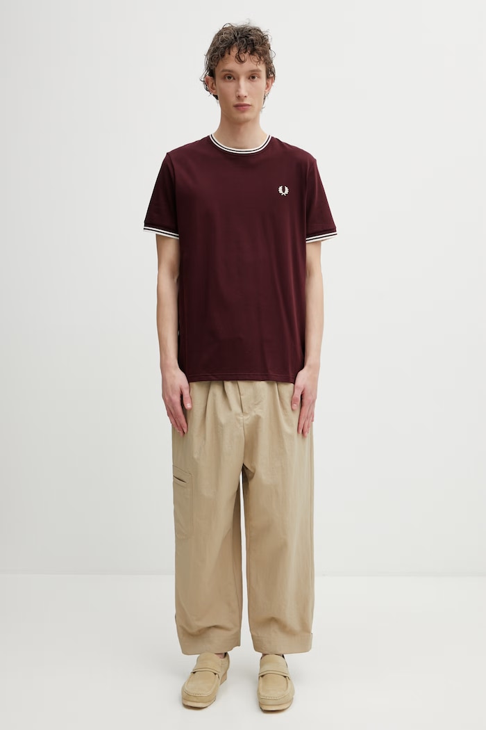 Fred Perry T-shirt cotton Men's — photo 5