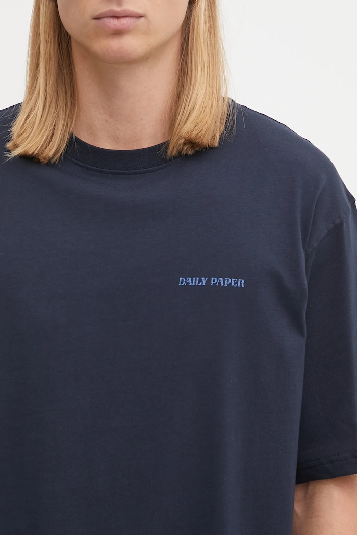 Daily Paper cotton t-shirt Candle Label Boxy — photo 4