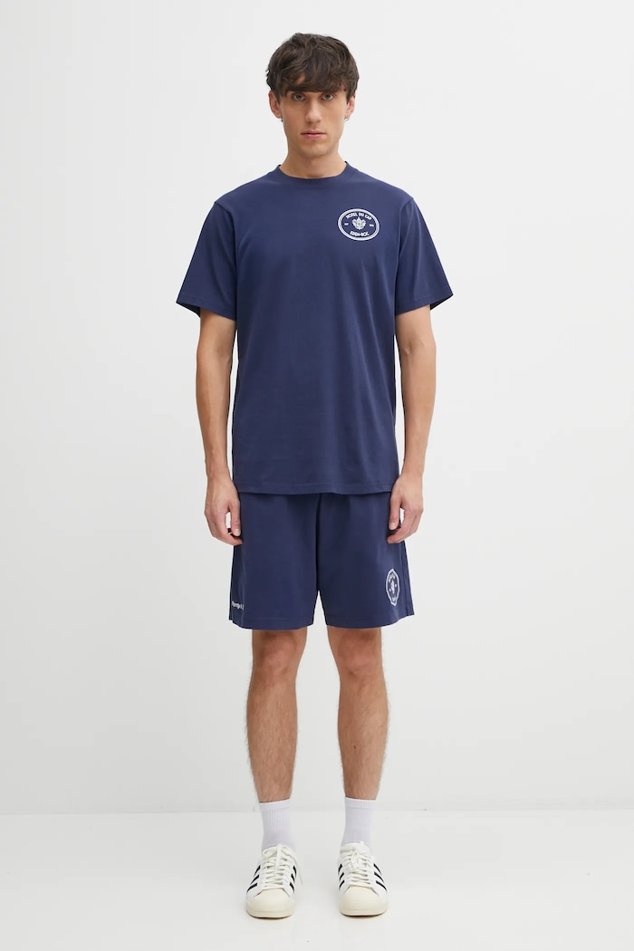 Sporty & Rich cotton t-shirt Kennedy Crest — photo 8